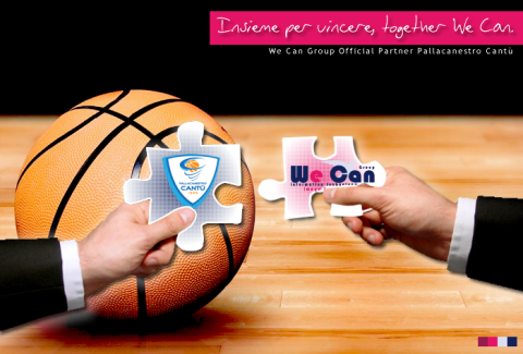 We Can Group Official Partner Pallacanestro Cantù